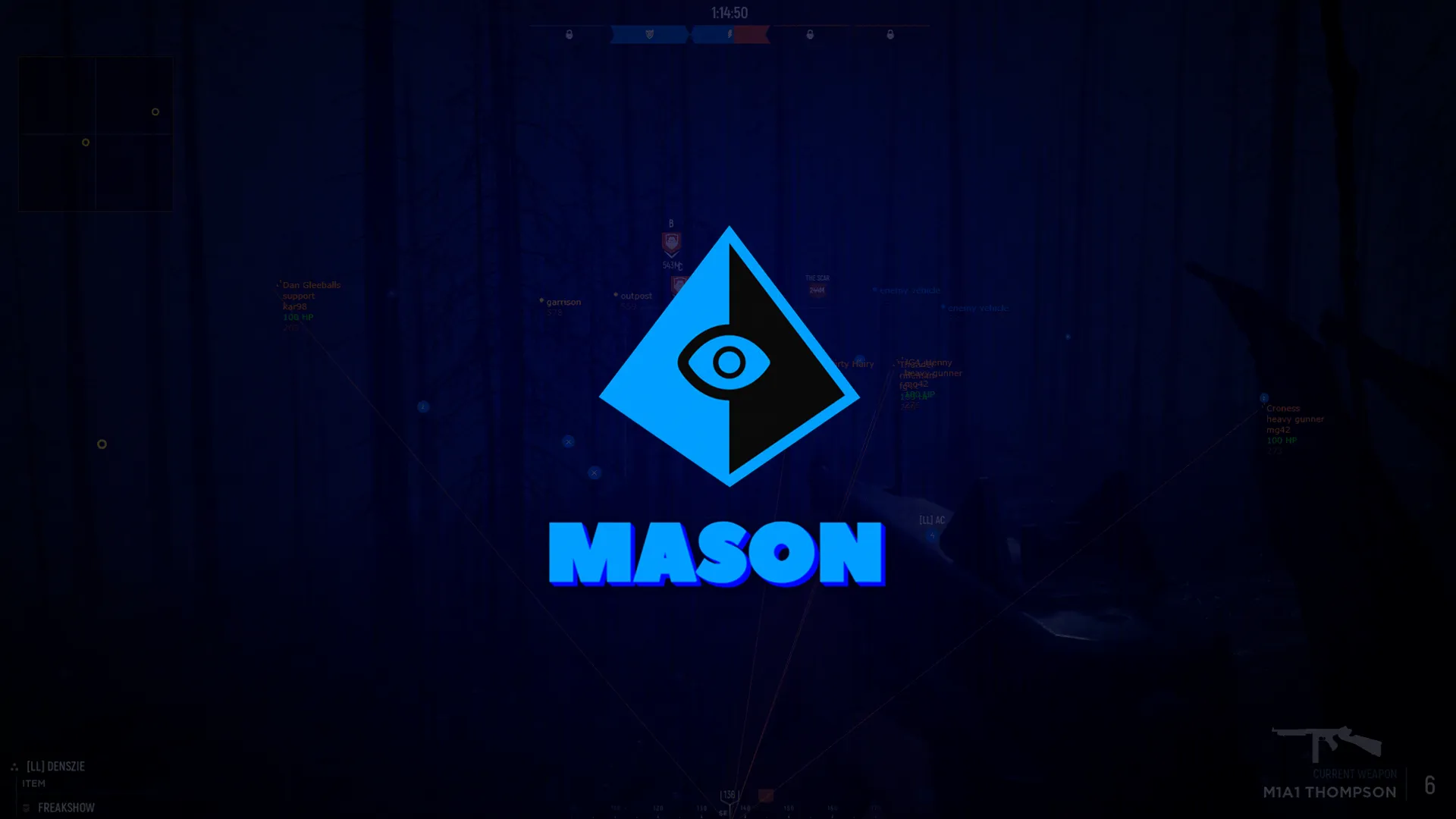 Приватный чит Mason на Hell Let Loose