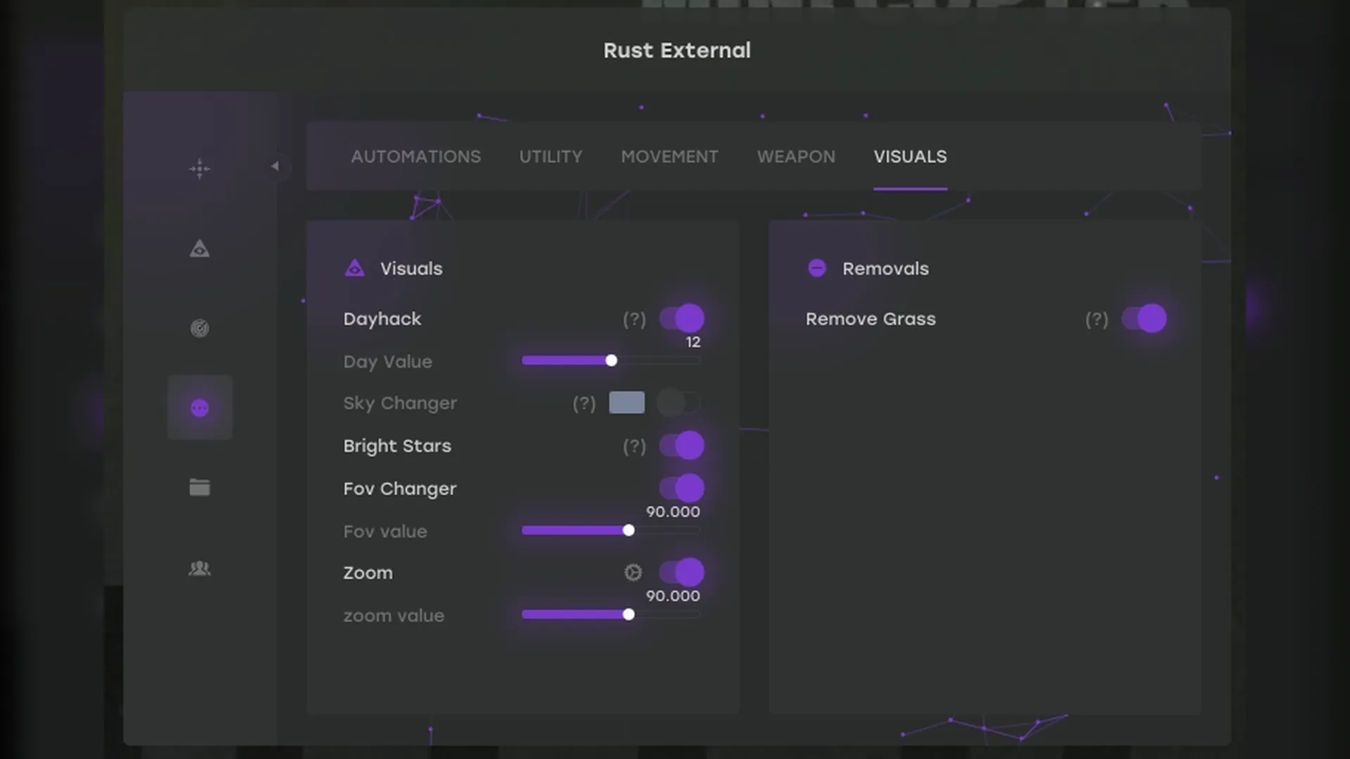 приватный чит MATRIX EXTERNAL для Rust