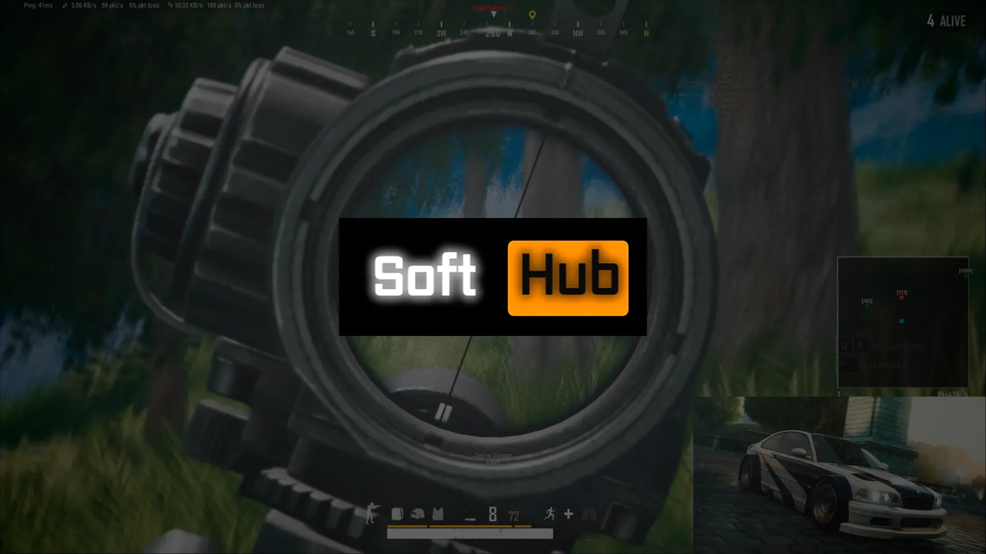 Приватный чит Soft Hub на PUBG