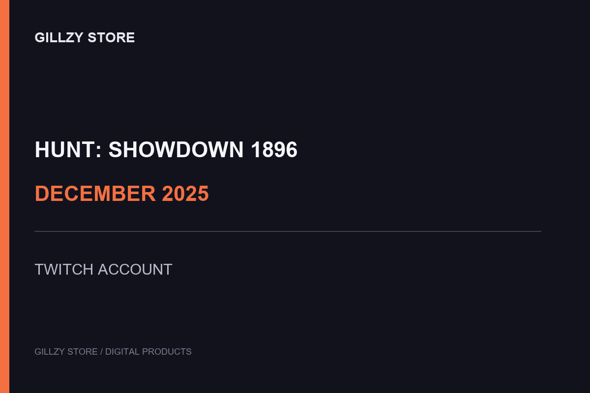 Hunt Twitch Drops — декабрь 2025