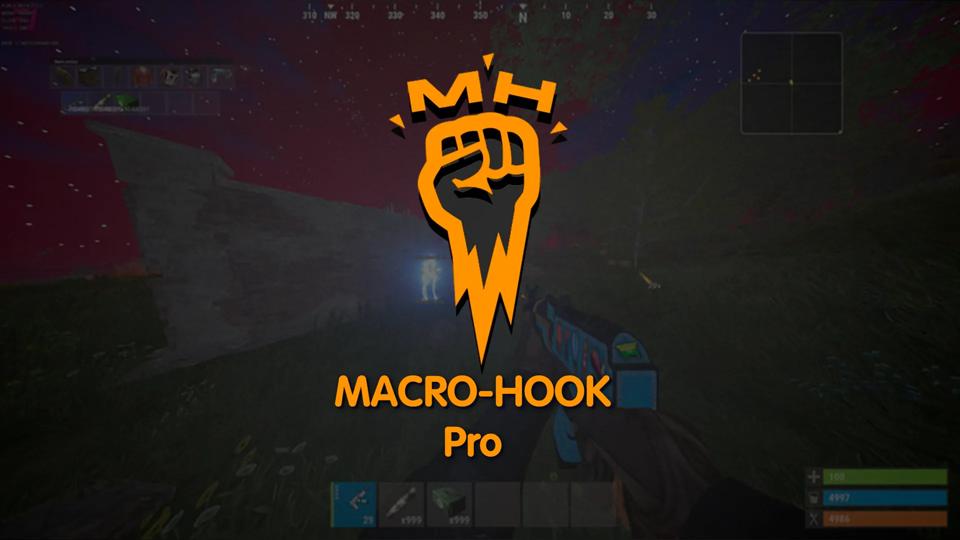 Приватный чит Macro-Hook Pro на Раст