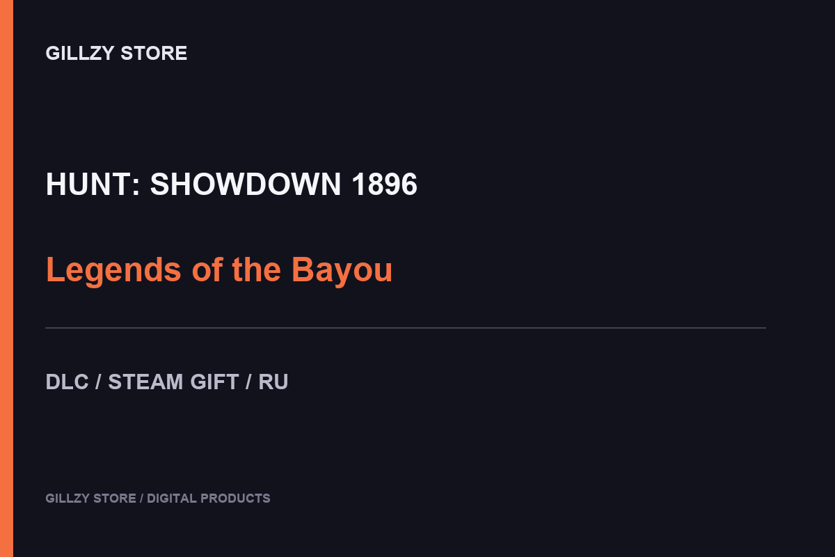 Hunt: Showdown — Legends of the Bayou