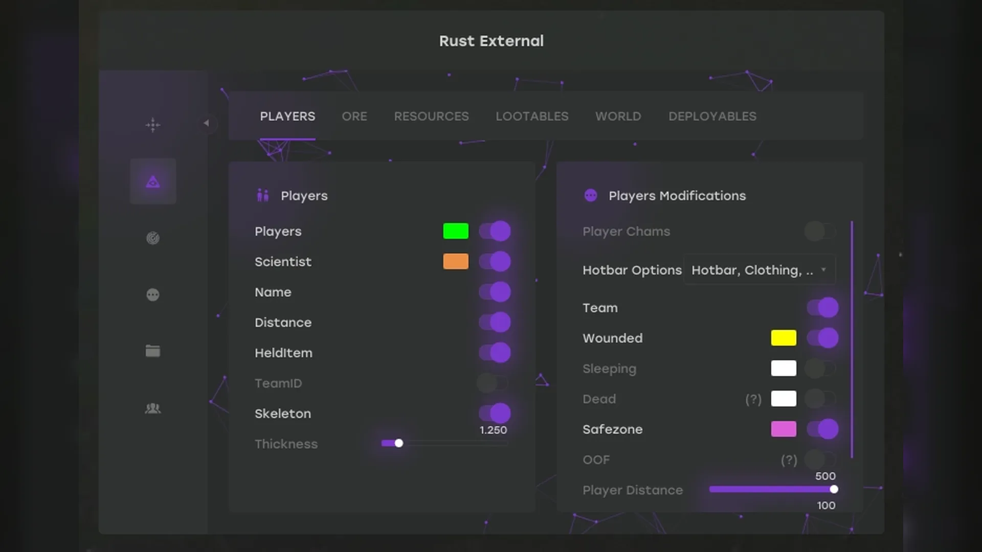 MATRIX EXTERNAL MATRIX EXTERNAL