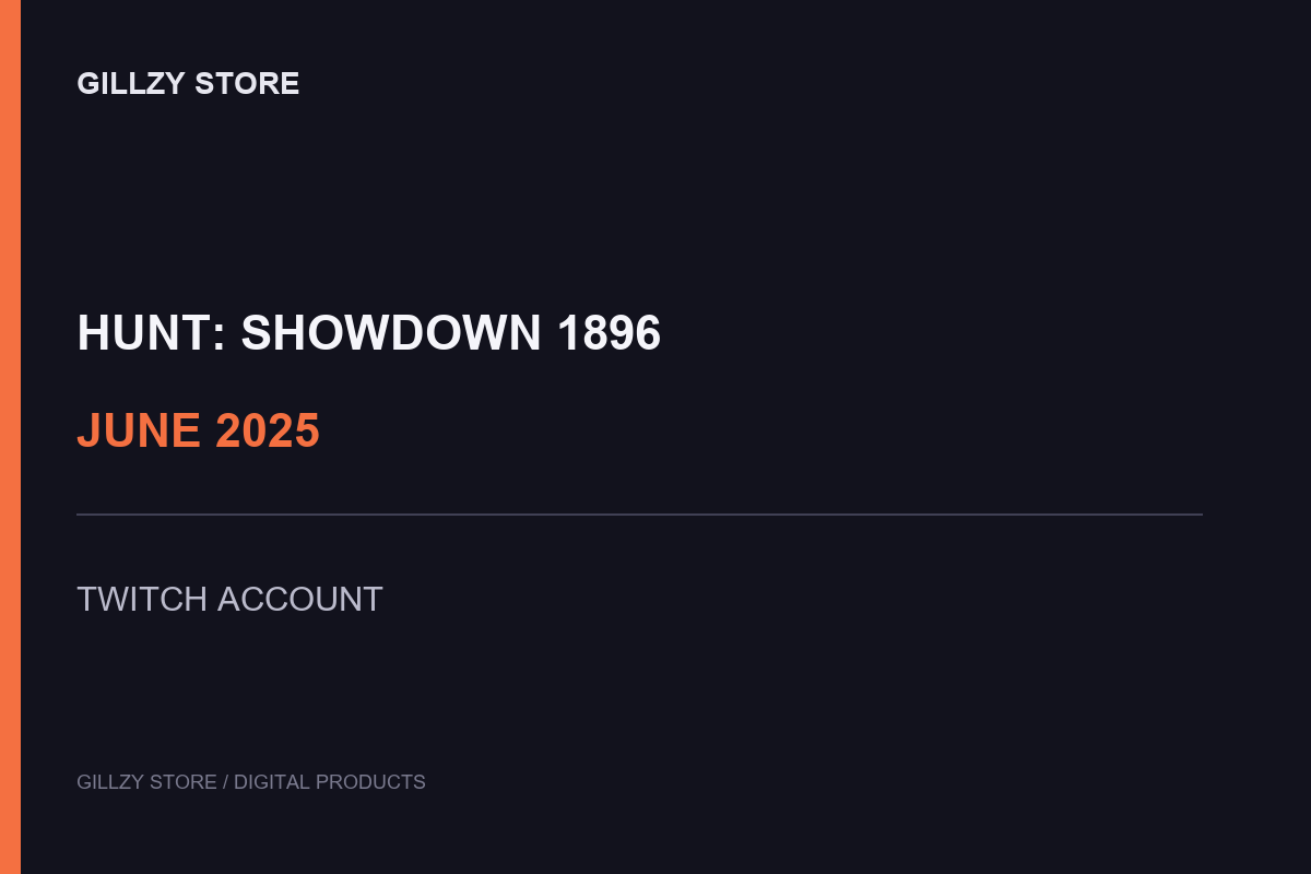 Hunt Twitch Drops — июнь 2025
