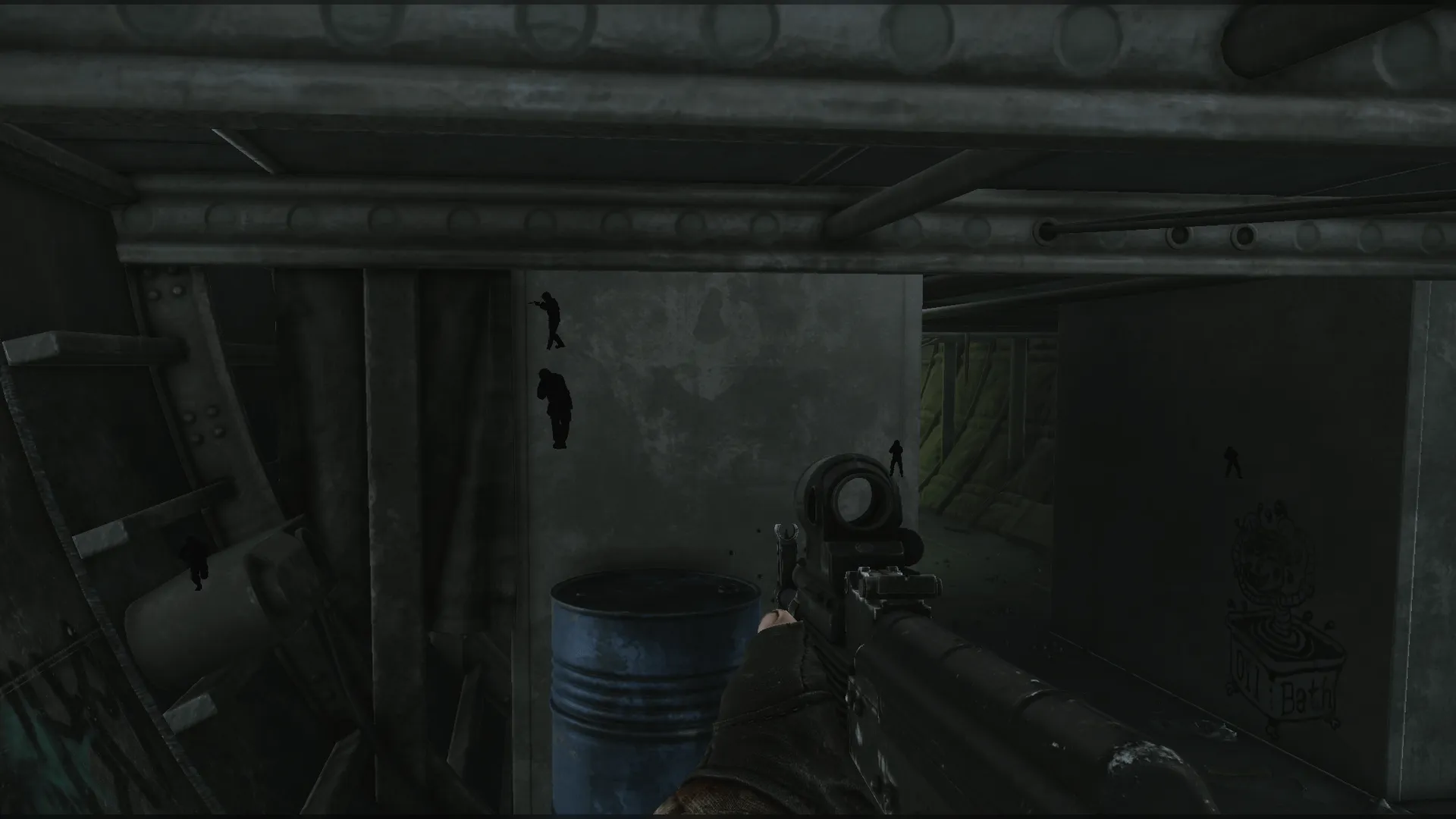 Приватный чит SMG Chams на EFT Arena