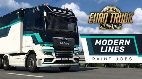 Euro Truck Simulator 2 - Modern Lines Paint Jobs Pack