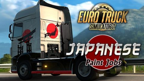 Euro Truck Simulator 2 - Japanese Paint Jobs Pack
