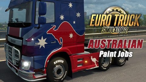 Euro Truck Simulator 2 - Australian Paint Jobs Pack