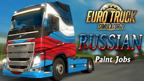 Euro Truck Simulator 2 - Russian Paint Jobs Pack