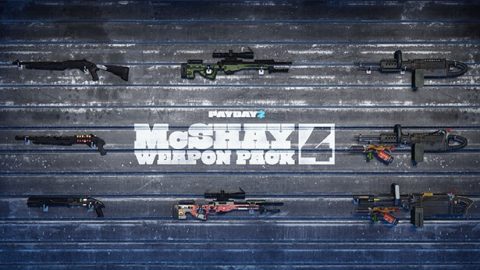 PAYDAY 2: McShay Weapon Pack 4