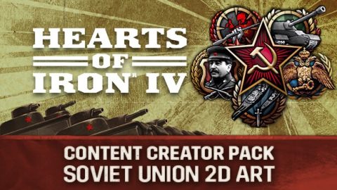 Hearts of Iron IV: Content Creator Pack - Soviet Union 2D Art
